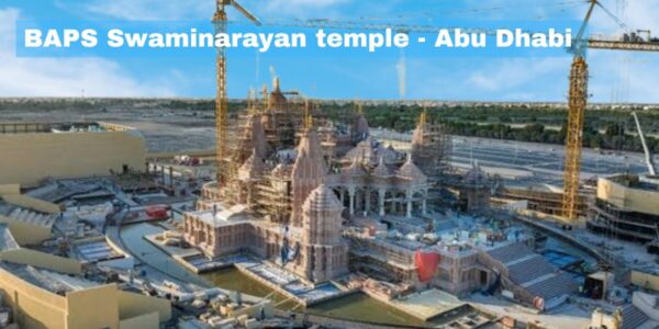 The temple is constructed by the Bochasanwasi Akshar Purushottam Swaminarayan Sanstha (BAPS)